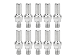 10 Electrodos De Cobre Rojo Electroplasmático 52582 Para Soplete De Plasma Pt-40/60