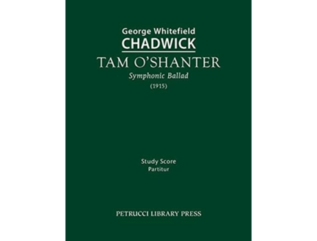 Livro Tam Oshanter De G W Chadwick (inglês)