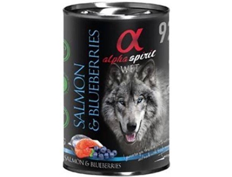 Ração para Cães  (6x400 g - Húmida - Adulto - Sabor: Salmão com Mirtilos)