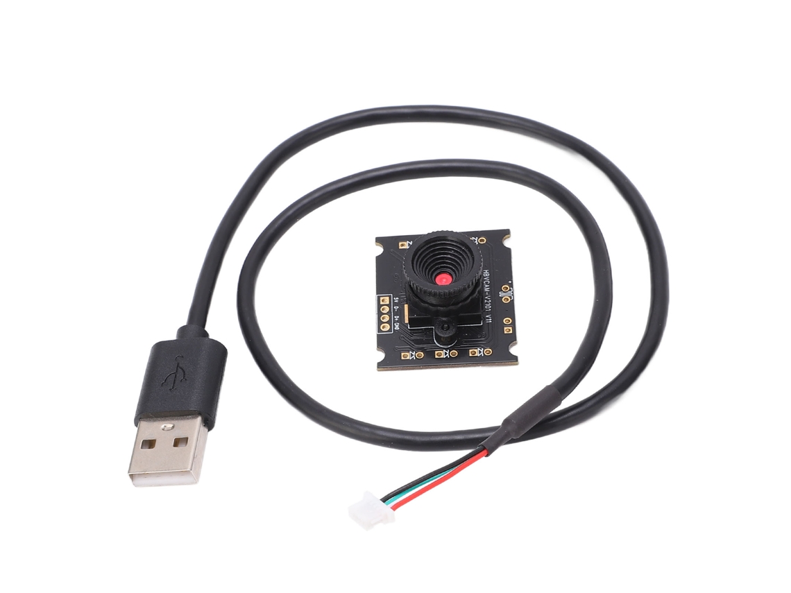 Módulo de Câmera Web 0.3mp Usb Sem Driver Lente Sem Distorção com Cabo