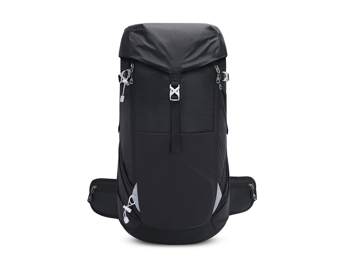 Mochila de Camping 50l Oxford para Hiking Preta