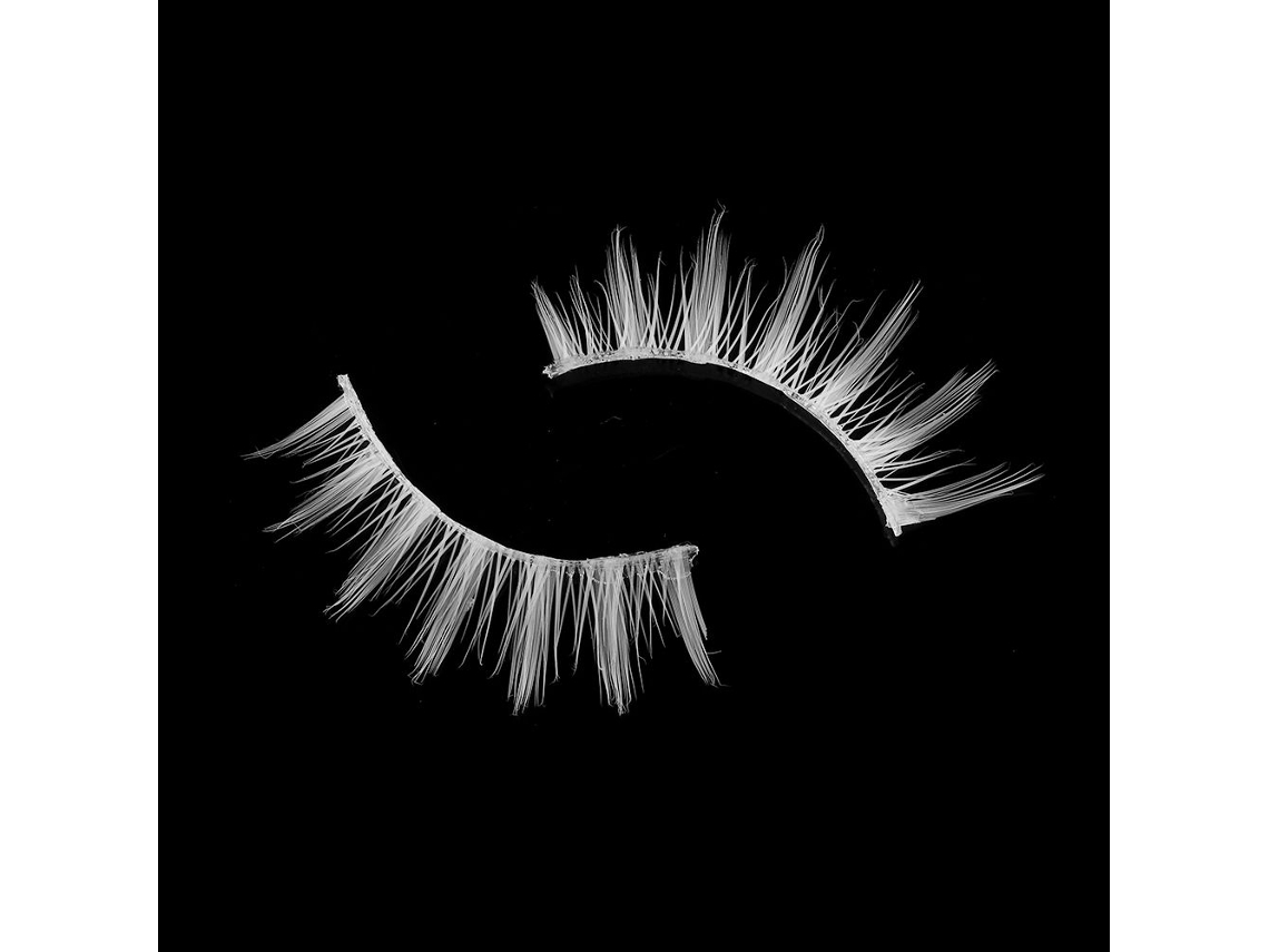Cílios Postiços Estilosos, Cílios Brancos Cruzados, Maquiagem E Ferramentas Para Cosplay De Maquiagem Para Os Olhos