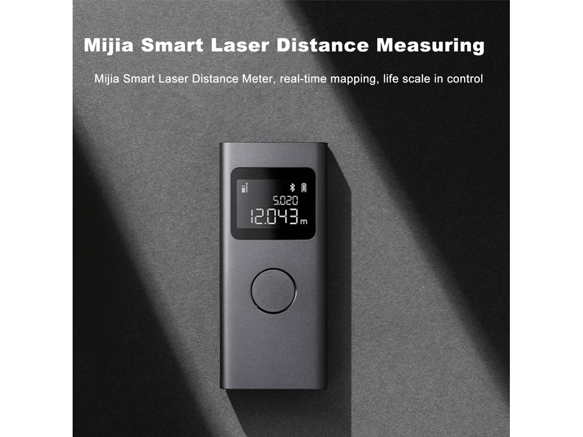 Telémetro laser Xiaomi Mijia de alta precisão de 40 m, Bluetooth, LCD, medição de área e volume (132 pés) | S/MARCA