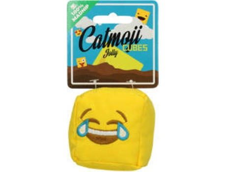 Peluche para Gato  Emoji Cube com MadNip