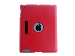 Capa Protetora de Couro Pu para iPad 2 3 EOOCOO com Dois Dobramentos e Buraco