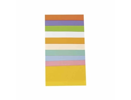 Folha de cera Kit Pastel 10 cores 10 x 5 cm Rayher