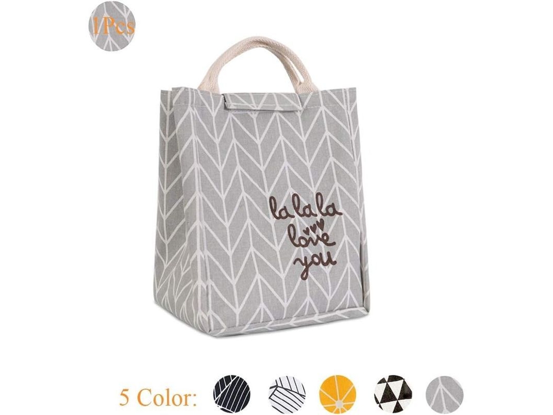 Bolsa De Almuerzo Aislada Para Niños Y Mujeres, Bolsa Fría Picnic Colegio Bento Impermeable