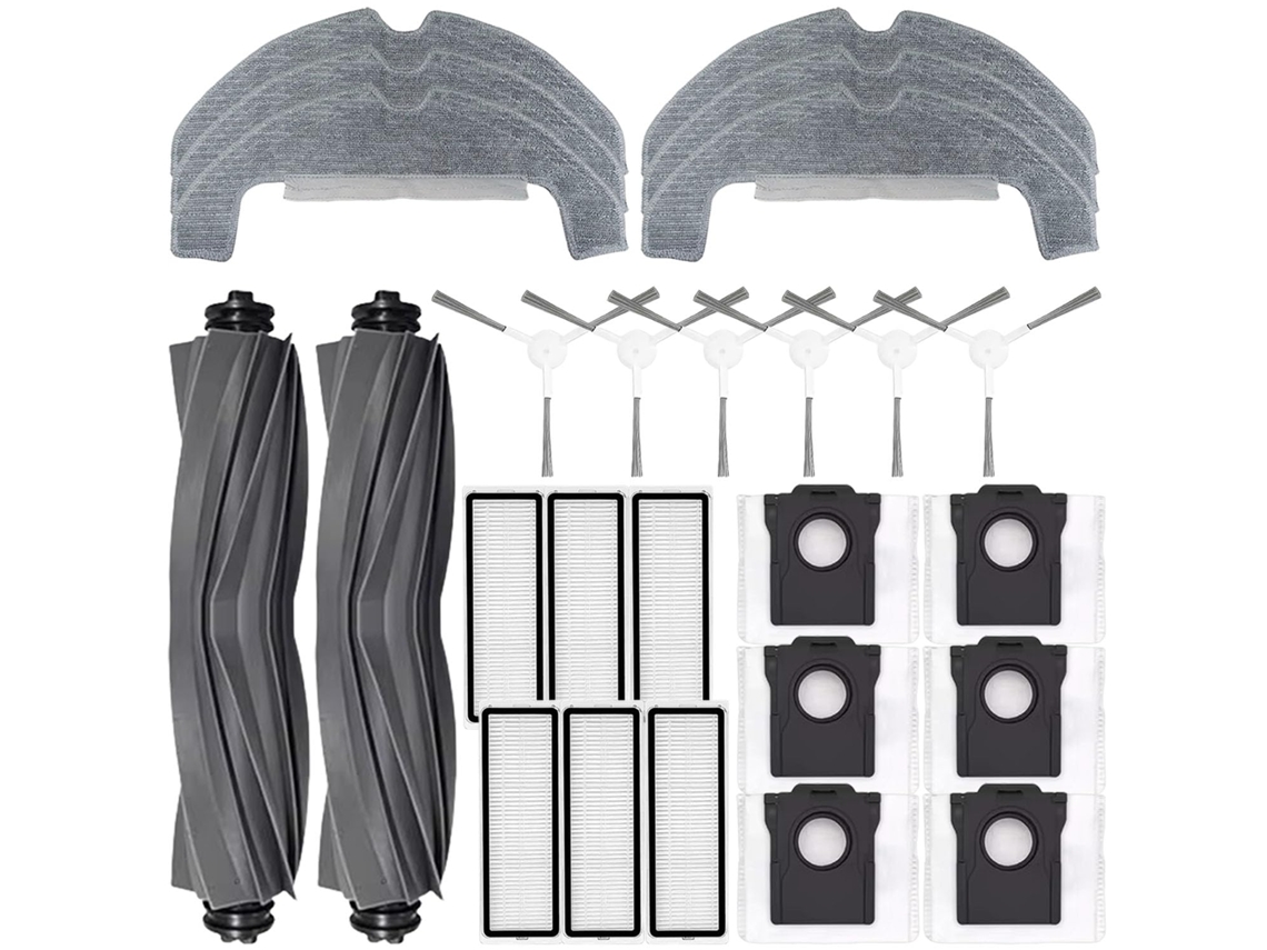 Kit Acessórios Para Máquina De Varrer Yuysan Para Robô Dreame D10 Plus Gen 2 26pcs