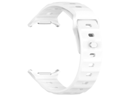 Bracelete De Silicone Para Samsung Galaxy Watch Ultra2 47mm Branco