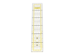 Conjunto de Réguas Têxteis Amarelas Tbest Ylic para Quilting, Régua Têxtil Amarela de Alta Qualidade 5x0c para Conjunto