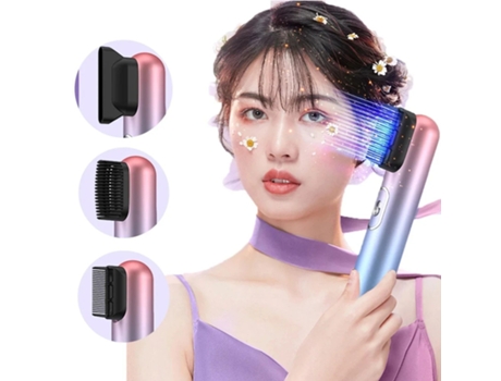Secador de Cabelo 3 em 1 Ar Quente / Frio, Luz Azul, Íon Negativo Styler Profissional para Salão de Beleza e Viagens Trimtide