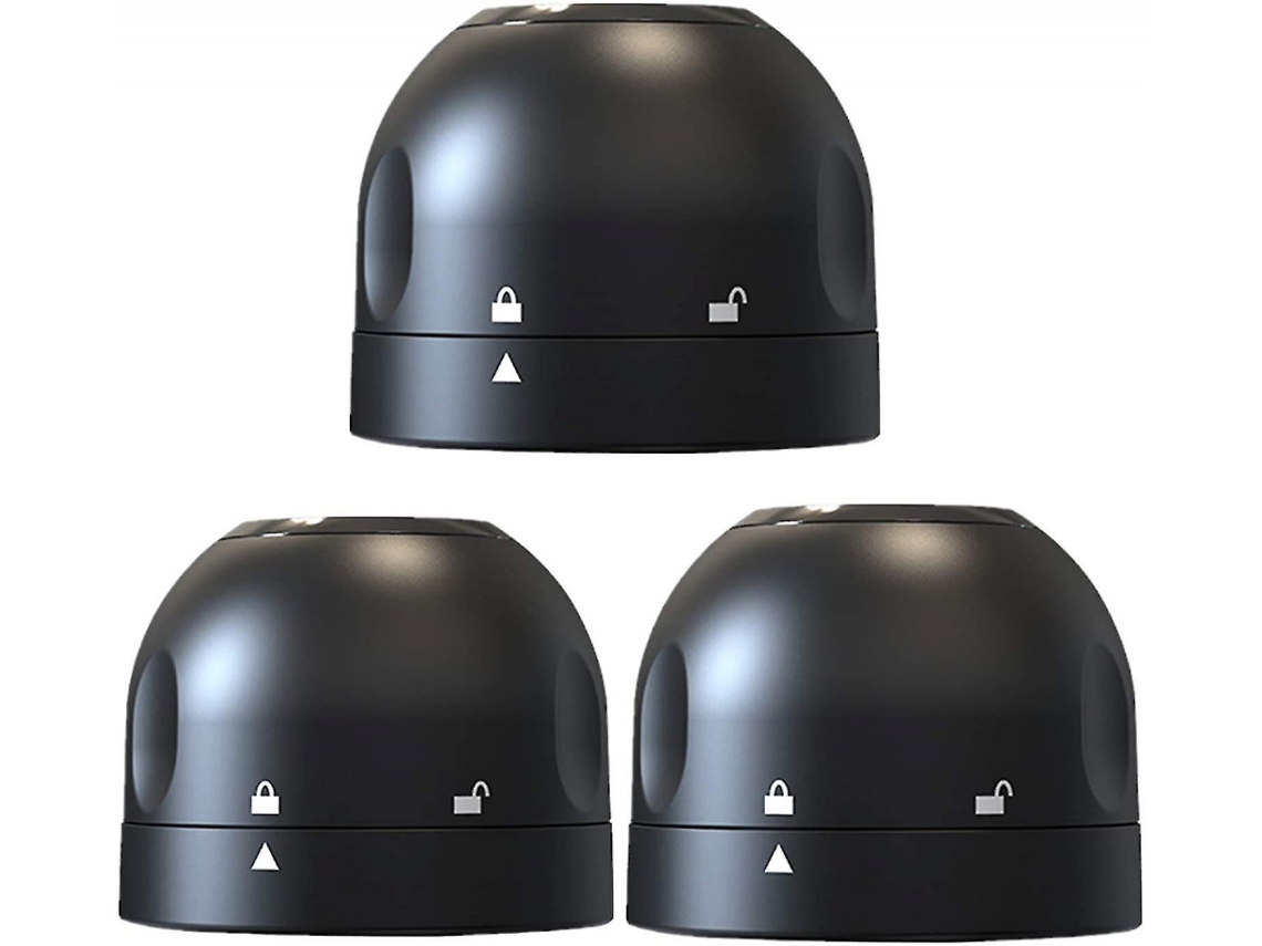 Conjunto De 3 Rolhas De Champanhe, Em Silicone À Prova De Vazamentos Para Vinho