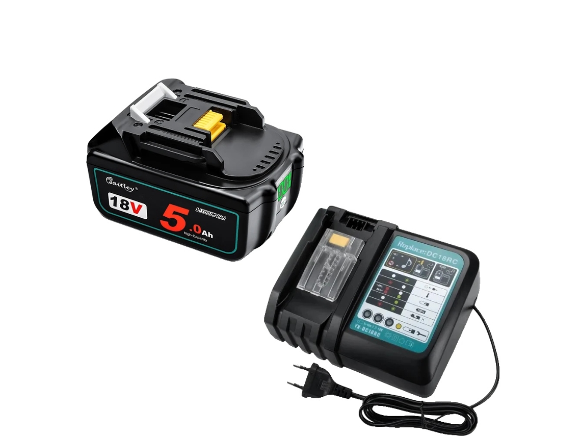 Bateria Waitley 18v, Capacidade De 5ah, Tecnologia Li Ion,conjunto De Combinação A Oem