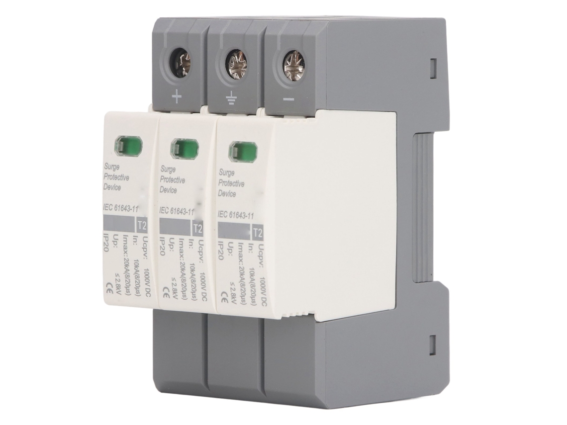 Protetor de Surto Cc 3p 1000v 10 20ka