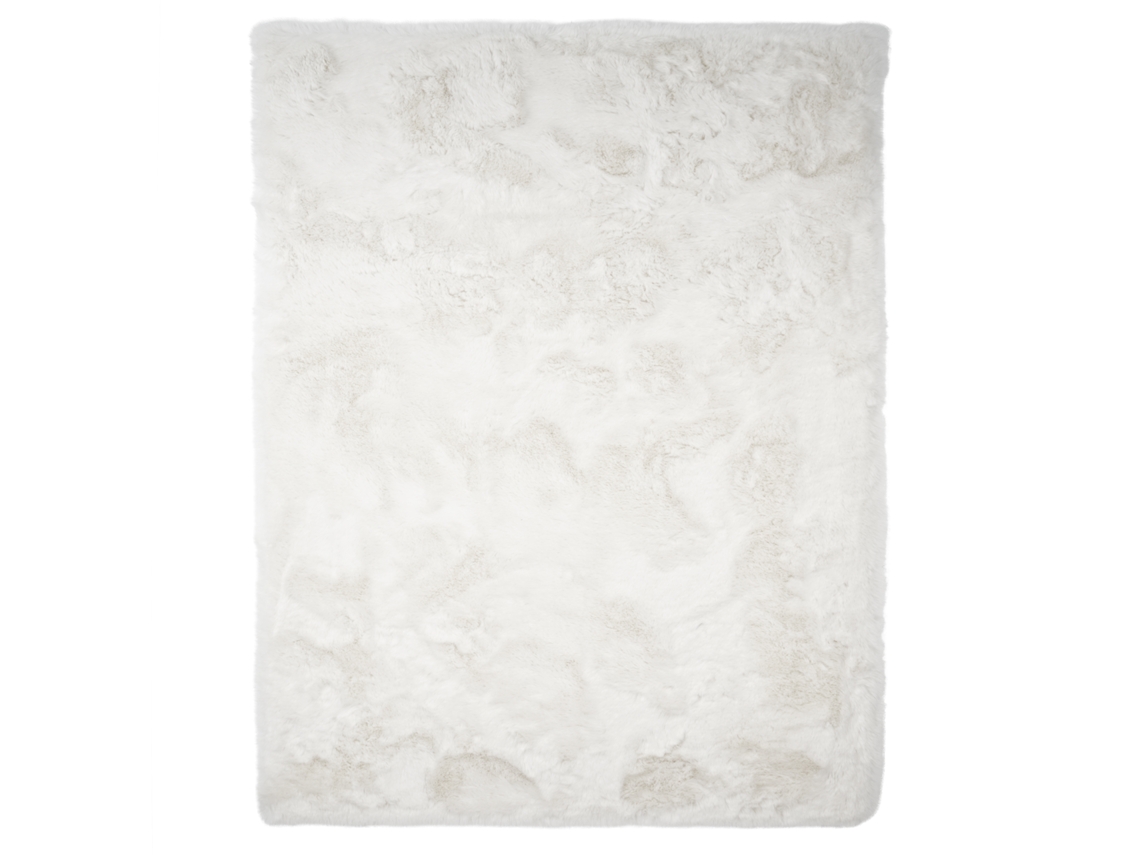 Consilio Concept Tapete De Pele Sintética Heaven Super Soft 80x150 Cm Marfim