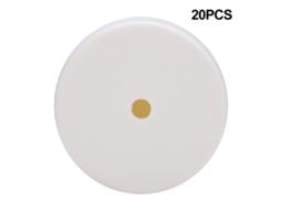 Caixa de Movimento 85mm para Relógio de Parede Diy Acessório Branco 20pcs