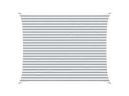 Conjunto 1 Sombra Externa Vidaxl Cinzento-claro Poliéster (4,5 X 3,5 M)