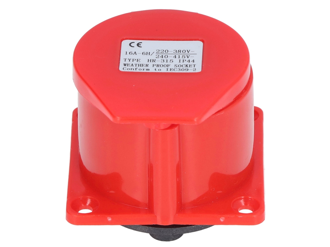 Conector De Tomada Industrial À Prova D'água Ip44