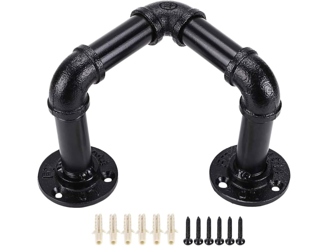Cabide De Toalha E Varal Para Roupas Banheiro, Com Design Tubular