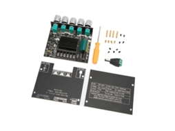 Módulo Amplificador De Potência Digital Bluetooth 50w 50w 100w 2.1 Canais Para Subwoofer.