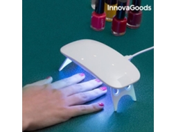 Lâmpada De Led Uv Para Unhas - - Bolso - Temporizador 45/60s - 5w - Design Compacto