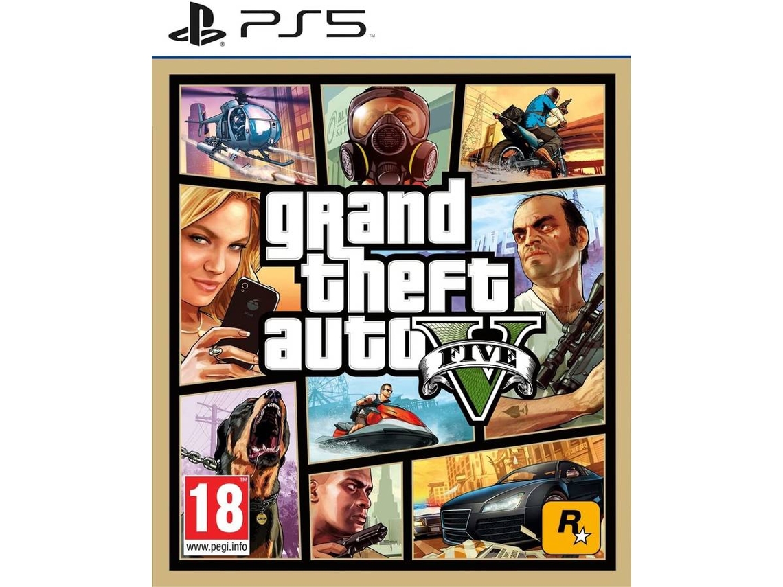 Jogo PS5 Grand Theft Auto V