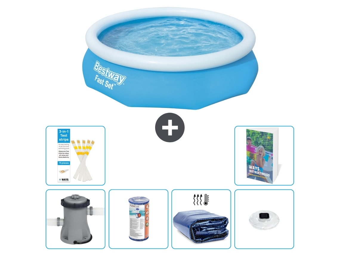 Bestway Piscina Bestway Fast Set Redonda - 305x76 Cm - 7-peças S275