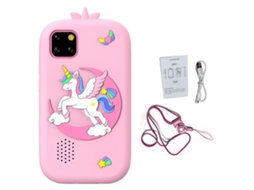 Celular Infantil 2.8" Tela Touch 32GB Câmera MP3/MP4 Rosa LAXISCREED