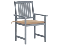 Maison Exclusive - Cadeiras De Jardim C/ Almofadões 6 Pcs Acácia Maciça Cinzento