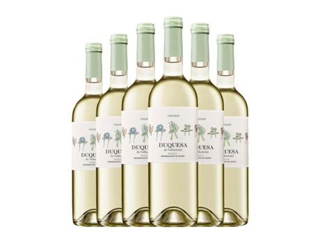 Vinho branco LAN Duquesa de Valladolid Verdejo Rueda (0.75 L - 6 Unidades)