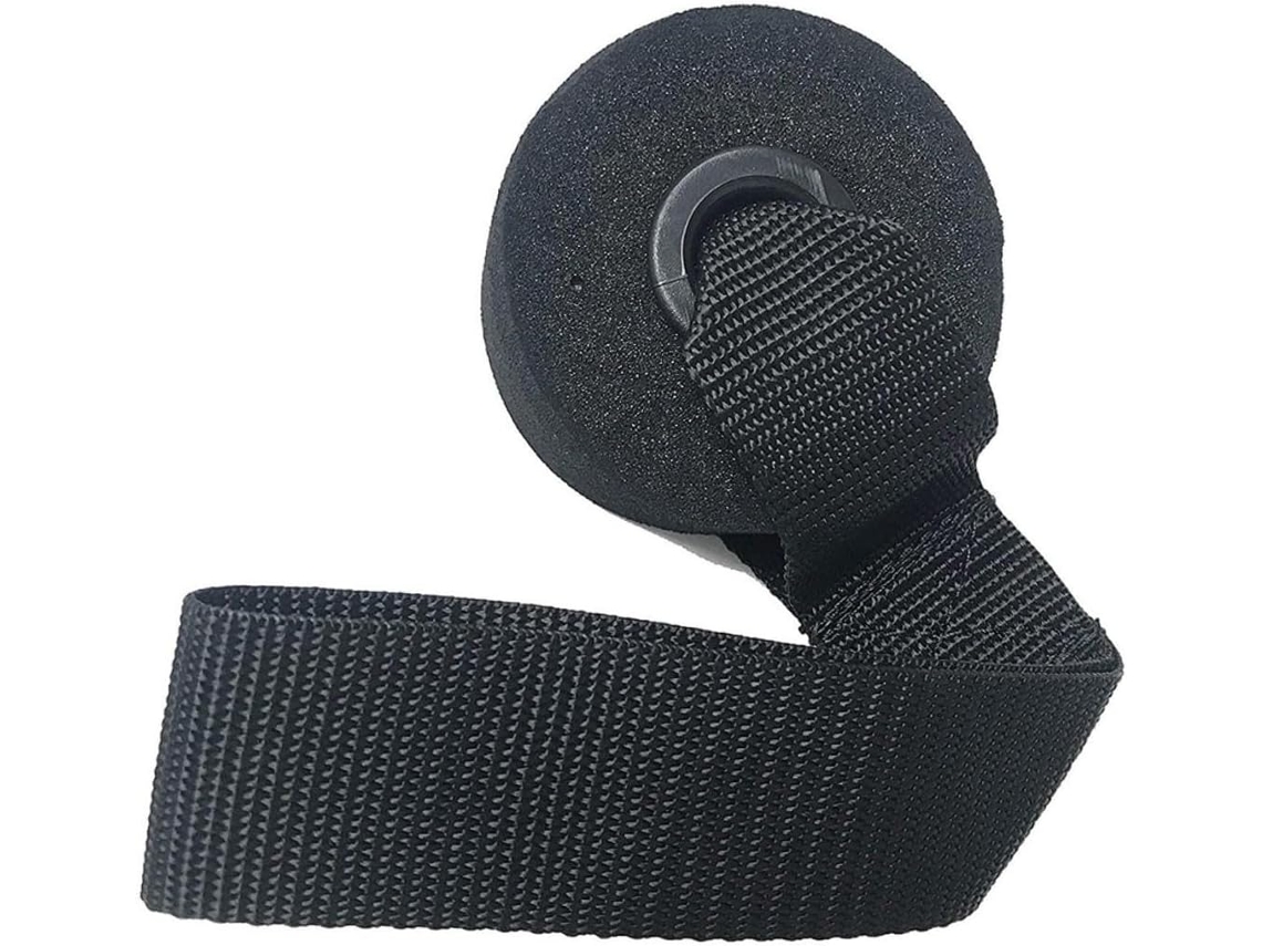 Conjunto De 4 Tiras Ancoragem Para Porta Com Almofada Grossa Exercícios Em Casa, Faixas Resistência, Polia