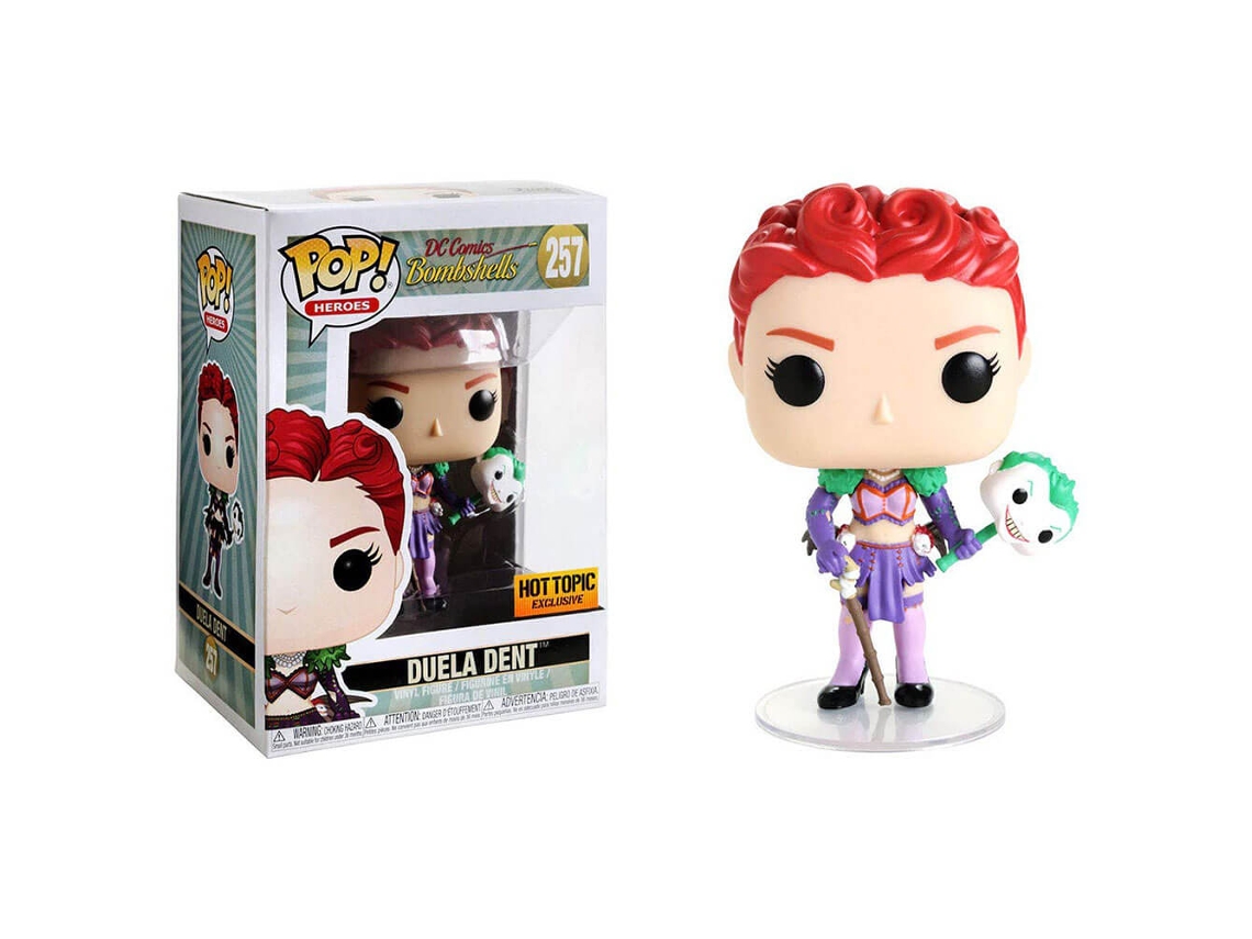 Figura Funko Dc Bombshells Duela Dent Edição Exclusiva EUA Pop! Vinyl DC COMICS