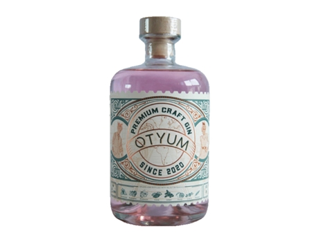Gin OTYUM Otyum. Premium Craft Vinos de Madrid (0.7 L - 1 Unidade)