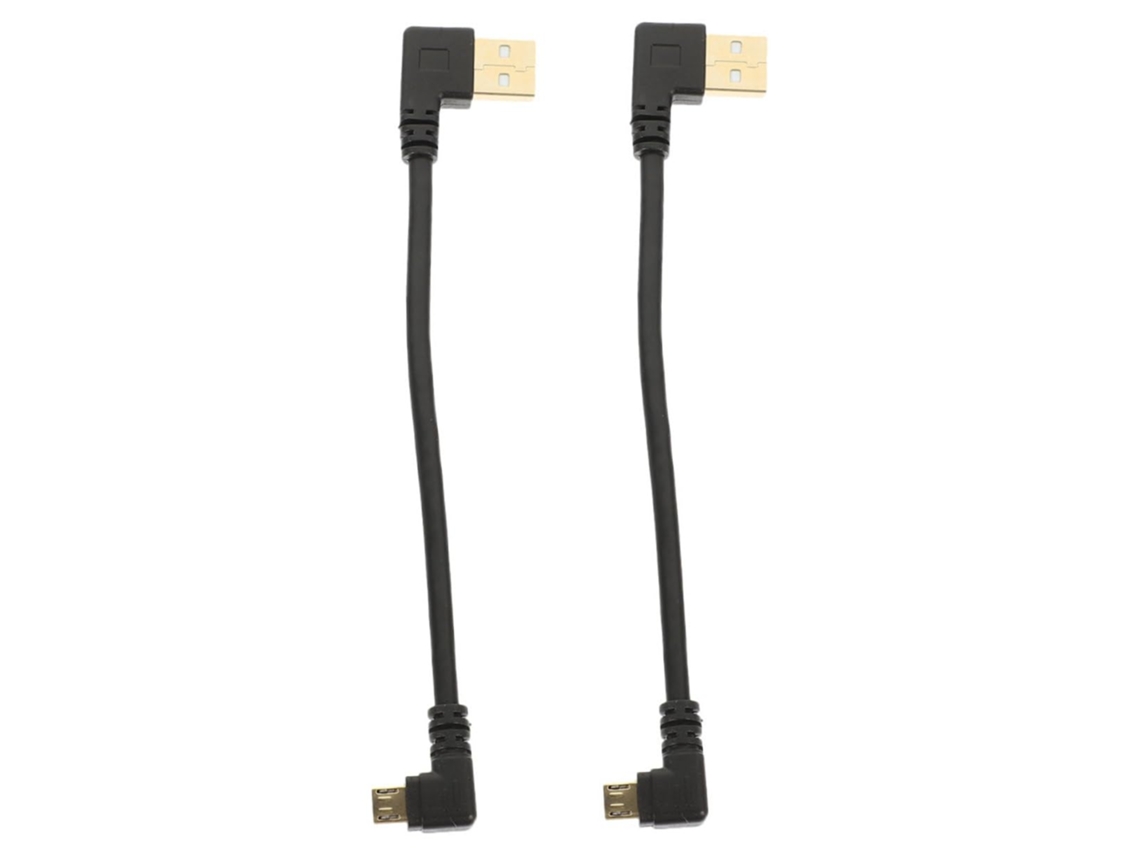 Cabo Micro Usb De 90 Graus, Conector Macho Para Macho, 50 Cm