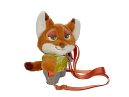 28 Cm Fox Nick Boneca De Pelúcia Brinquedo, Mochila