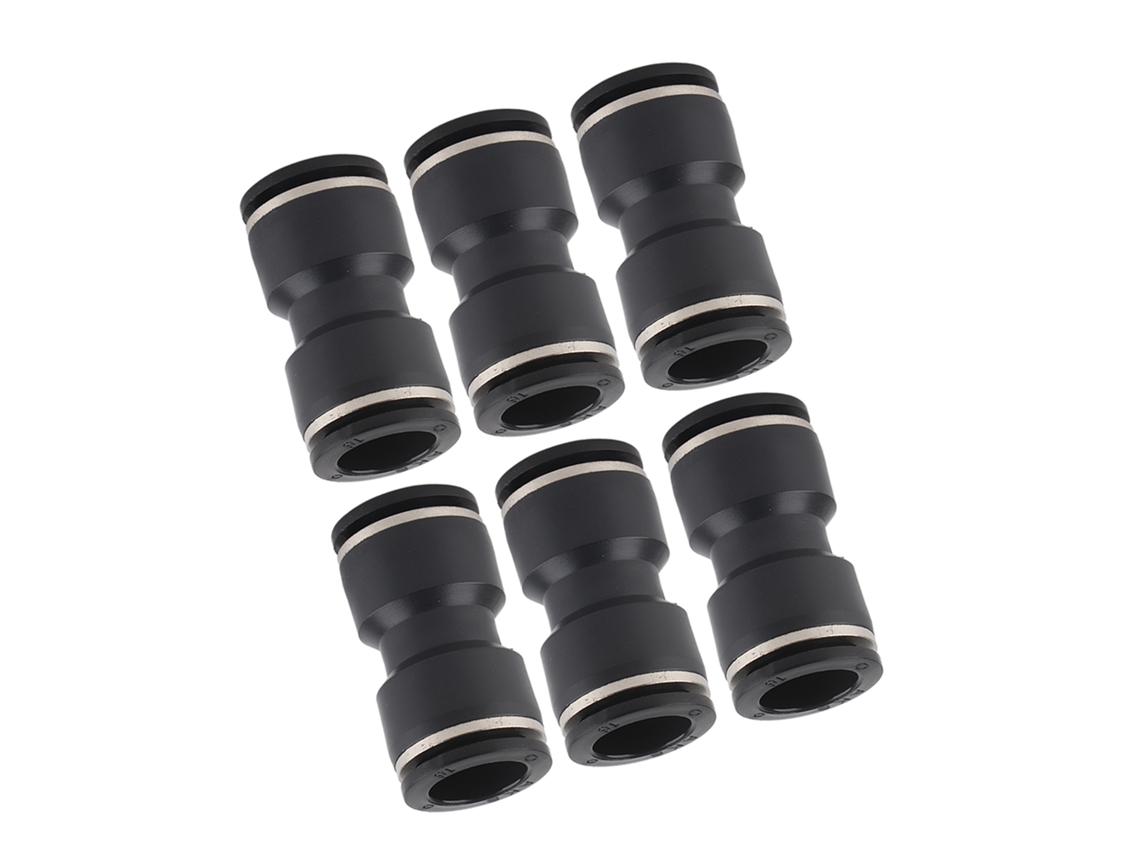 Conector Redutor Neumático Reto Inox Pu16-16