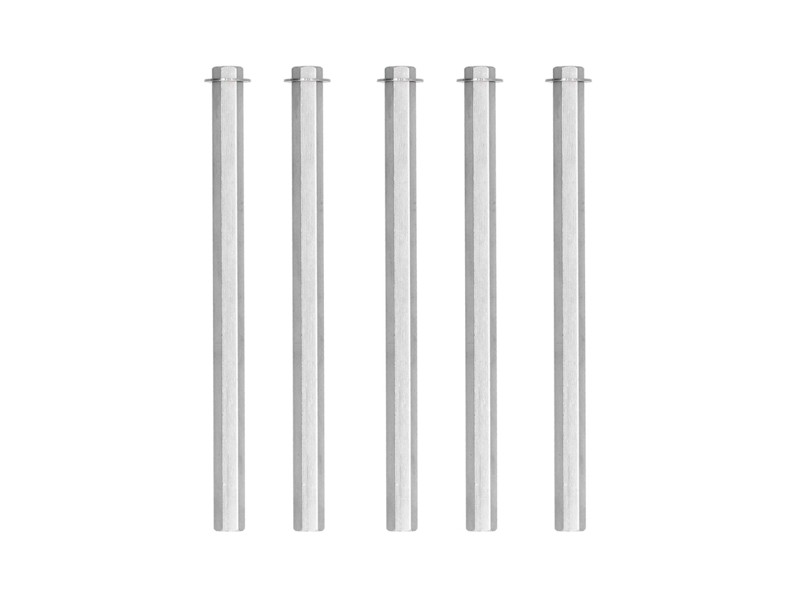 5 Peças De Porca De Barra Longa De Aço Inoxidável Com Rosca Fêmea Reta Para Gobilda Diâmetro 8mm4106‑4008‑0880