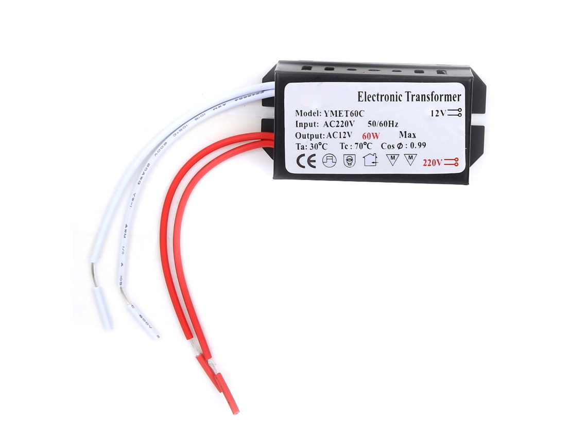 Transformador Eletrônico 220v para 12v YURU