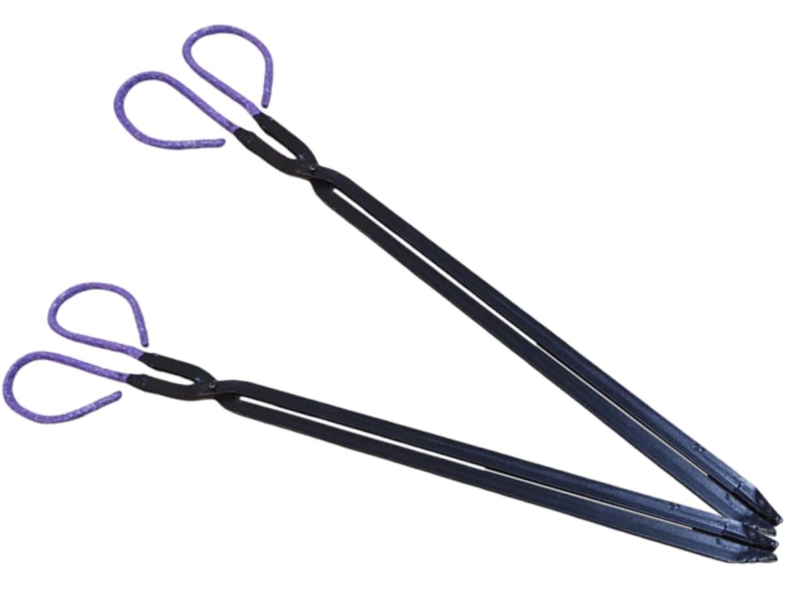 Conjunto De 2 Peças Ferramentas Para Coleta Resíduos, Incluindo Pinças Para Churrasqueira E Chaminé, Acessórios Práticos
