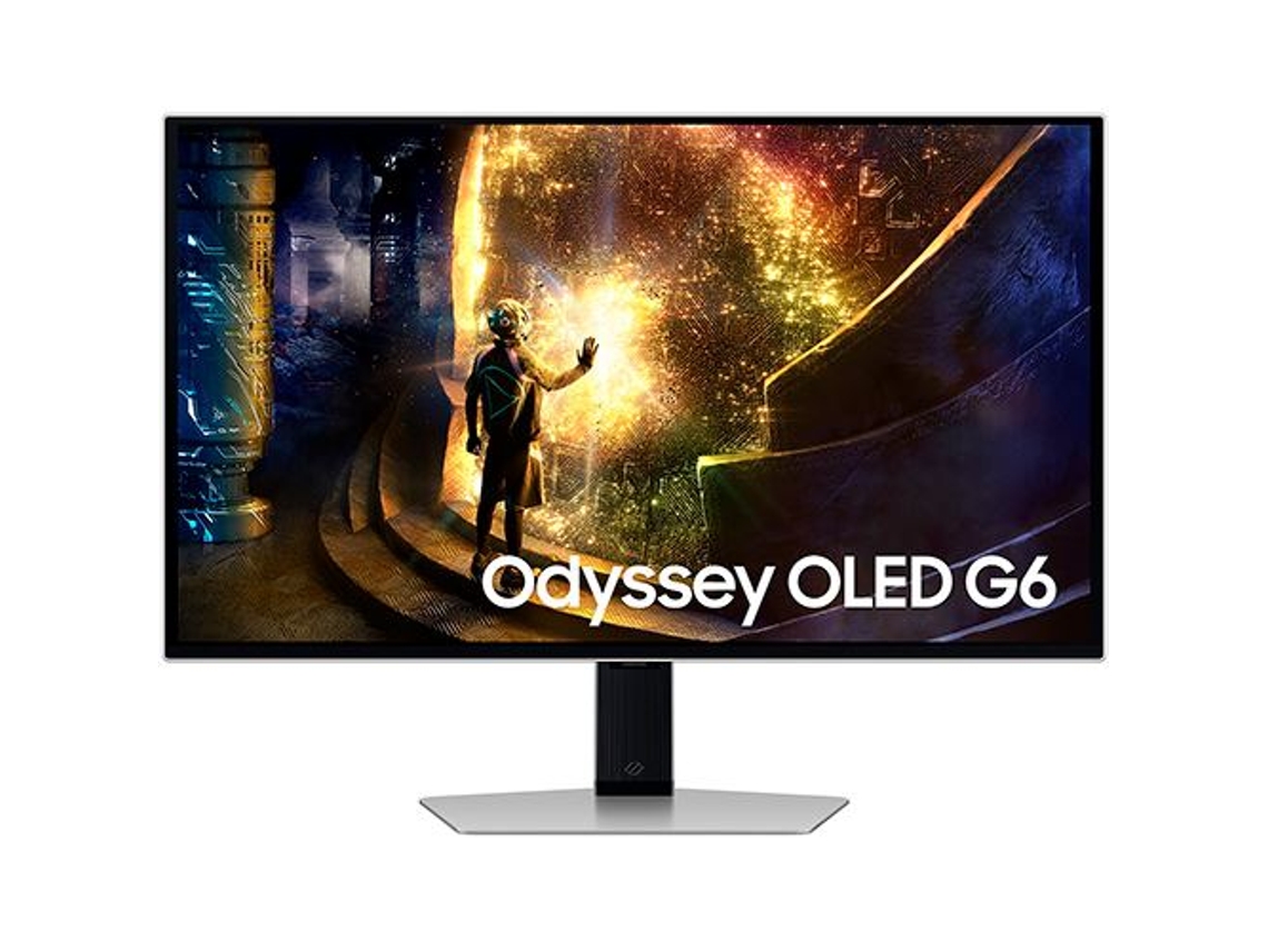Monitor SAMSUNG Odyssey G6 OLED (27'' -  Quad HD - OLED - Prateado)
