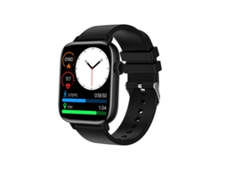 Smartwatch T49 Tela Grande Reprodução de Música Exercício Monitoramento de Frequência Cardíaca Bluetooth Chamada Preta