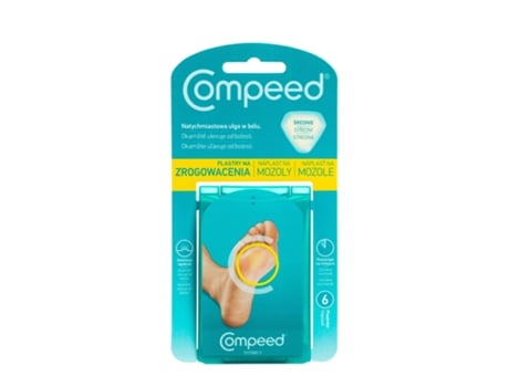 Compeed, Penso Para Calosidades, 4,4 Cm X 4,5 Cm, 6 Unidades Magnapharm