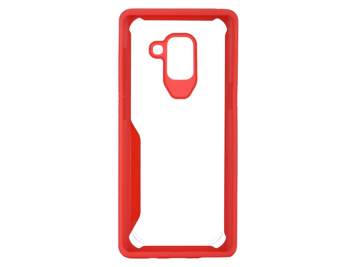 Capa Silicone Transparente LAXISCREED para Samsung A8 Plus
