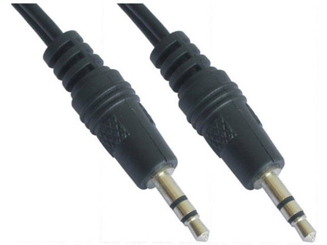 Cabo de Áudio NANOCABLE (1.5 m - Jack 3.5mm - Preto)
