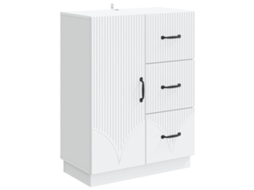 Vidaxl Buffet Branco 66 X 34,5 X 87 Cm Derivados De Madeira