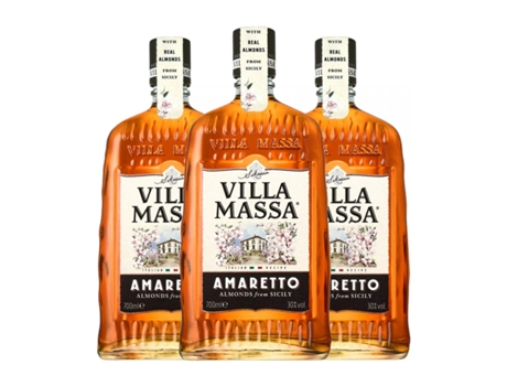 Amaretto VILLA MASSA (0.7 L - 3 Unidades)
