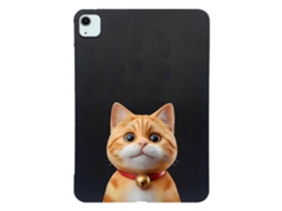 Capa Protetora Fina De Tpu Com Estampa De Padrão Para Ipad Air 11 Corgi Slowmoose (2024)