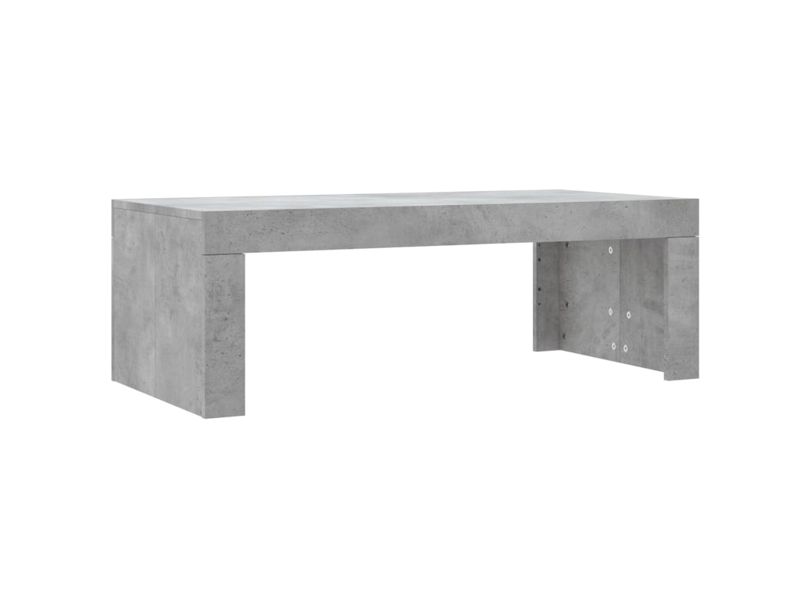 Coffee Table, Coffee Tables Vidaxl Cinzeto Madeira Processada (n/a)