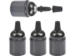 Soco E27 Vintage Soquete Lâmpadas Pendentes Retrô 250v 38xh50mm