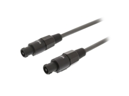 Cabo 2X Speakon Macho 2X1,5Mm Cobre 5 Metros Sweex
